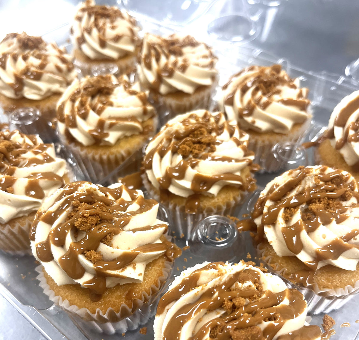 Cookie Butter Cupcakes
