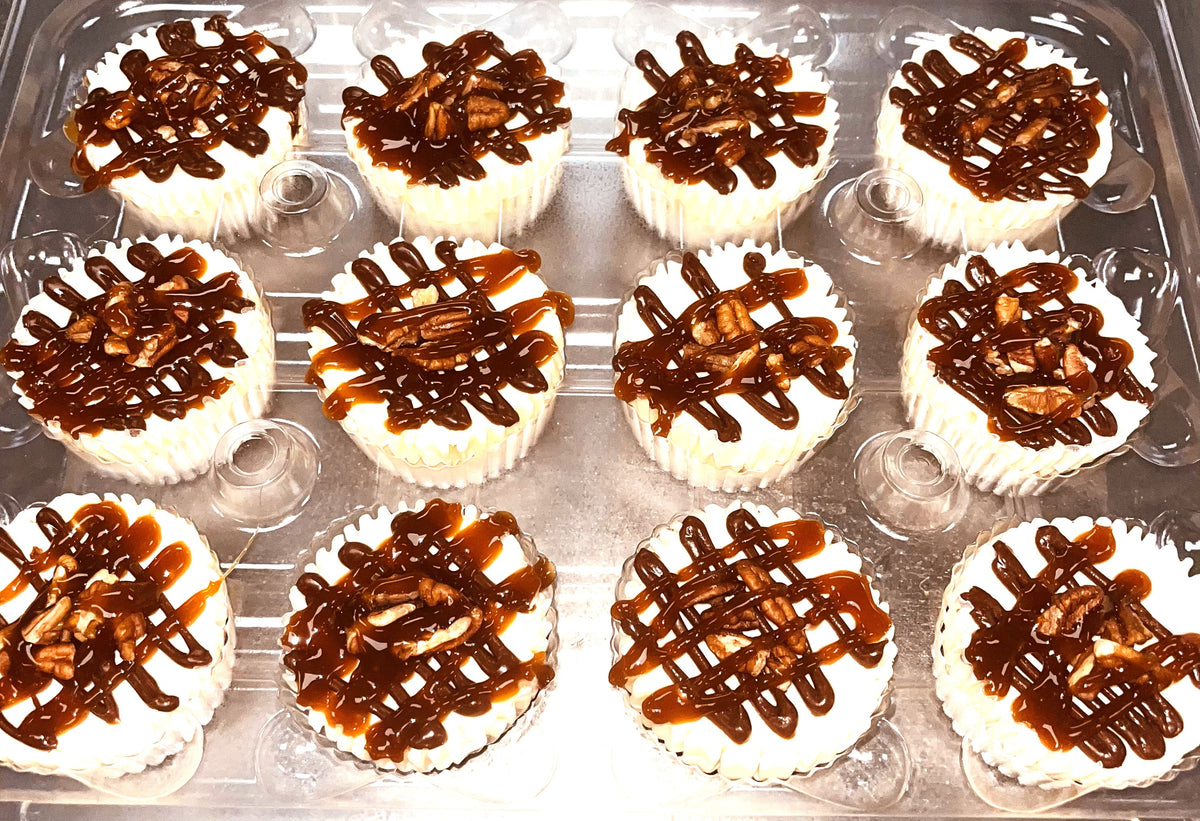 Dozen Turtle Cheesecake Minis