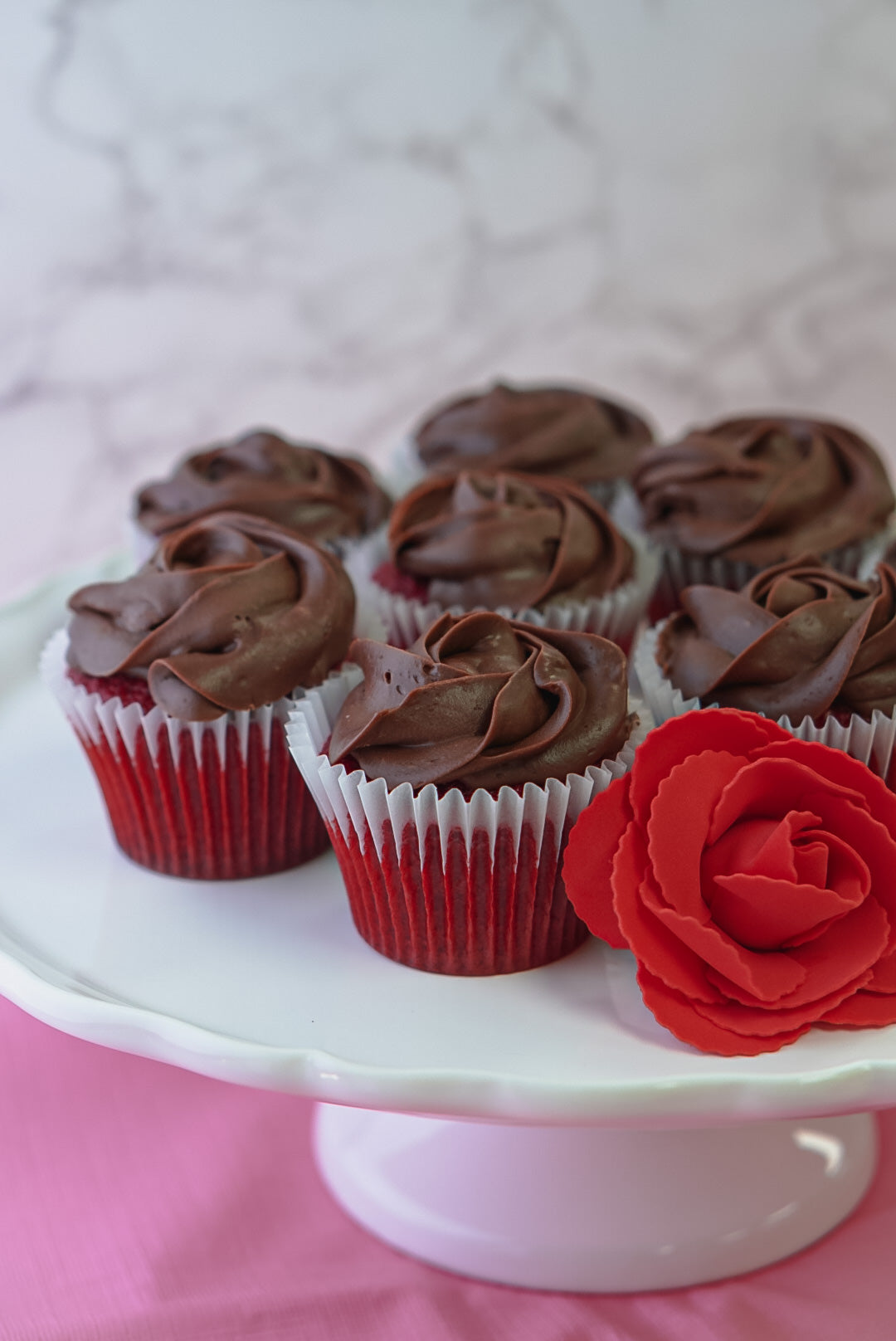 Dozen Black Velvet Cupcakes - Sammy Cheezecake