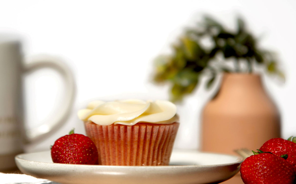 Dozen Strawberry Cupcakes - Sammy Cheezecake