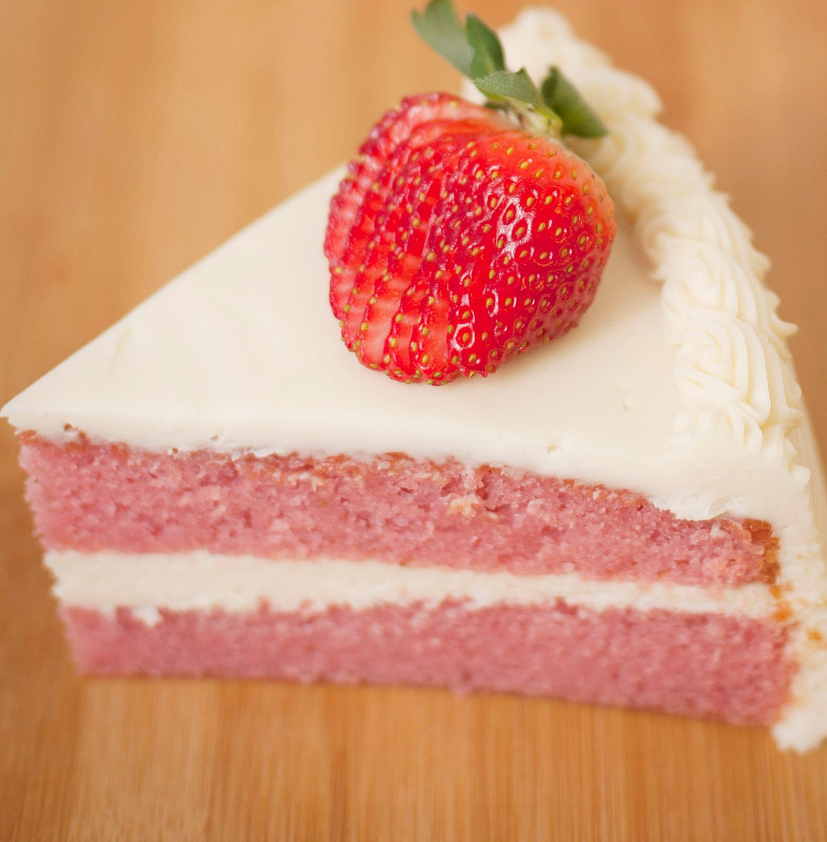 Strawberry Cake Slice - Sammy Cheezecake