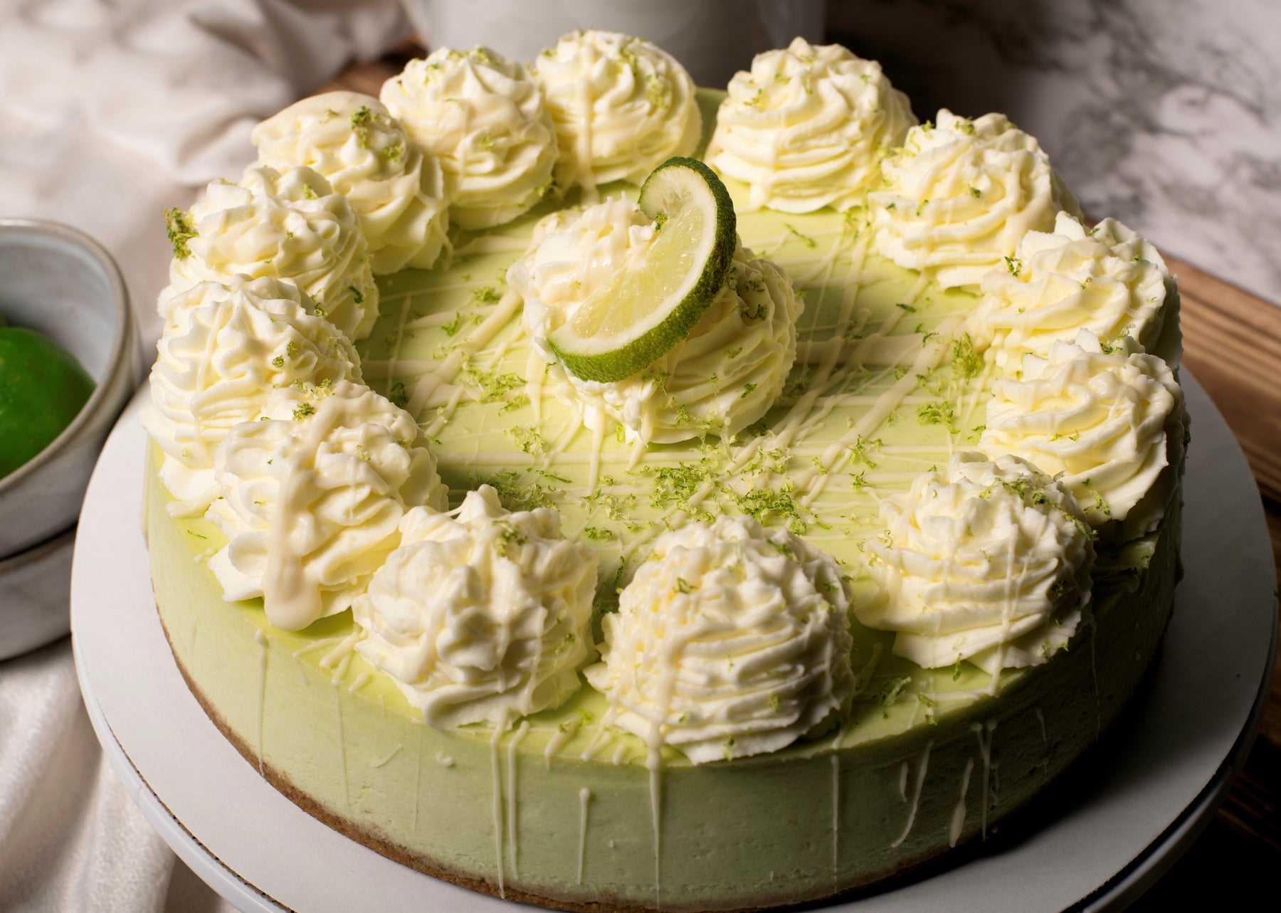 Key Lime Cheesecake - Sammy Cheezecake