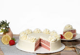 Strawberry Lemon Cake - Sammy Cheezecake